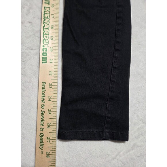 Levi’s 531 Skinny Jeans Womens Tag Size 0 S/C Black Low Rise Denim - Picture 12 of 13